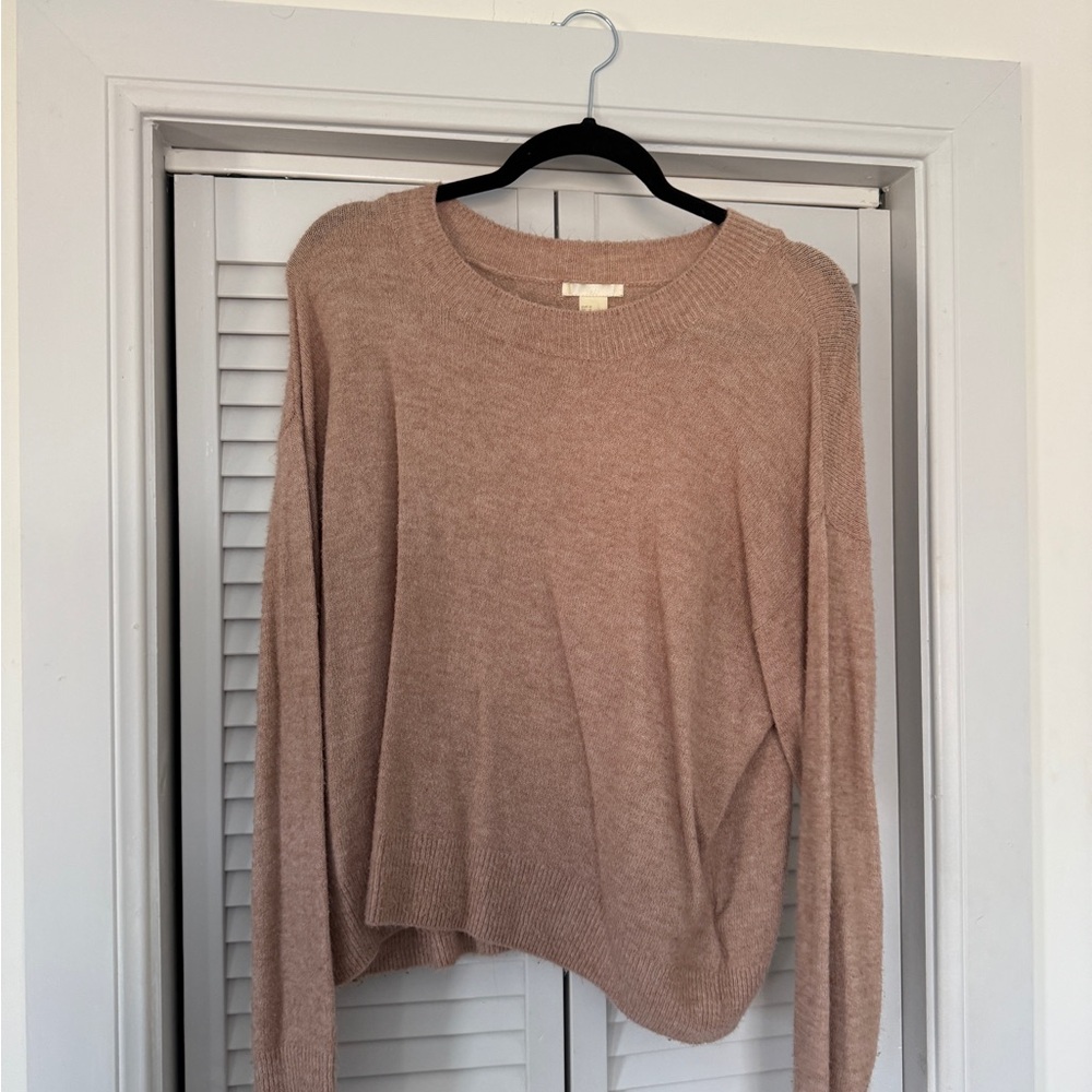 H&M Soft Beige Knit Sweater